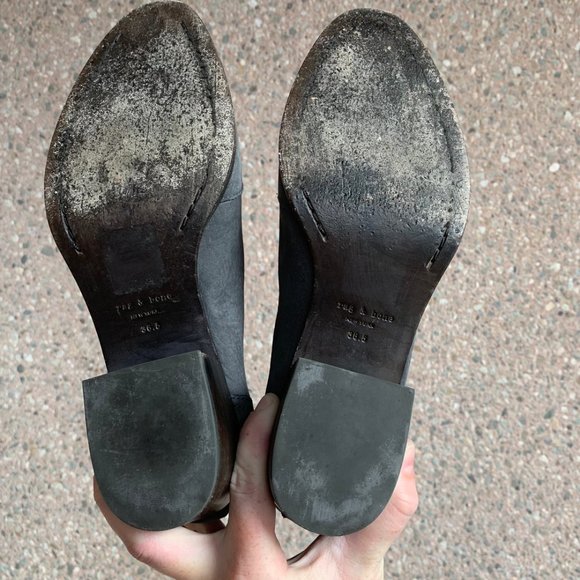 rag & bone Walker Chelsea Boots - Gray Nubuck - Picture 5 of 11